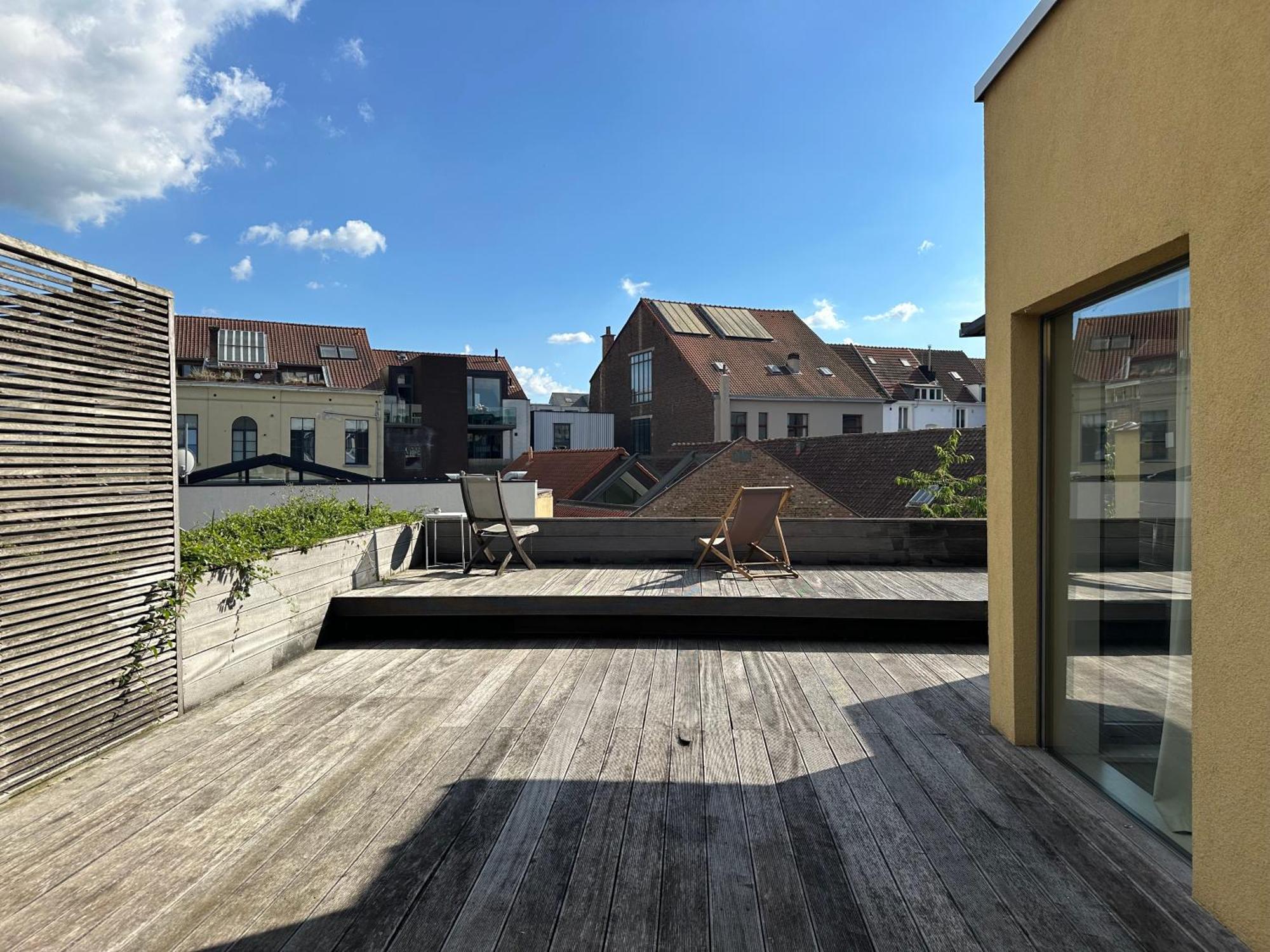 Down Town Penthouse With Private Parking Appartement Brussel Buitenkant foto