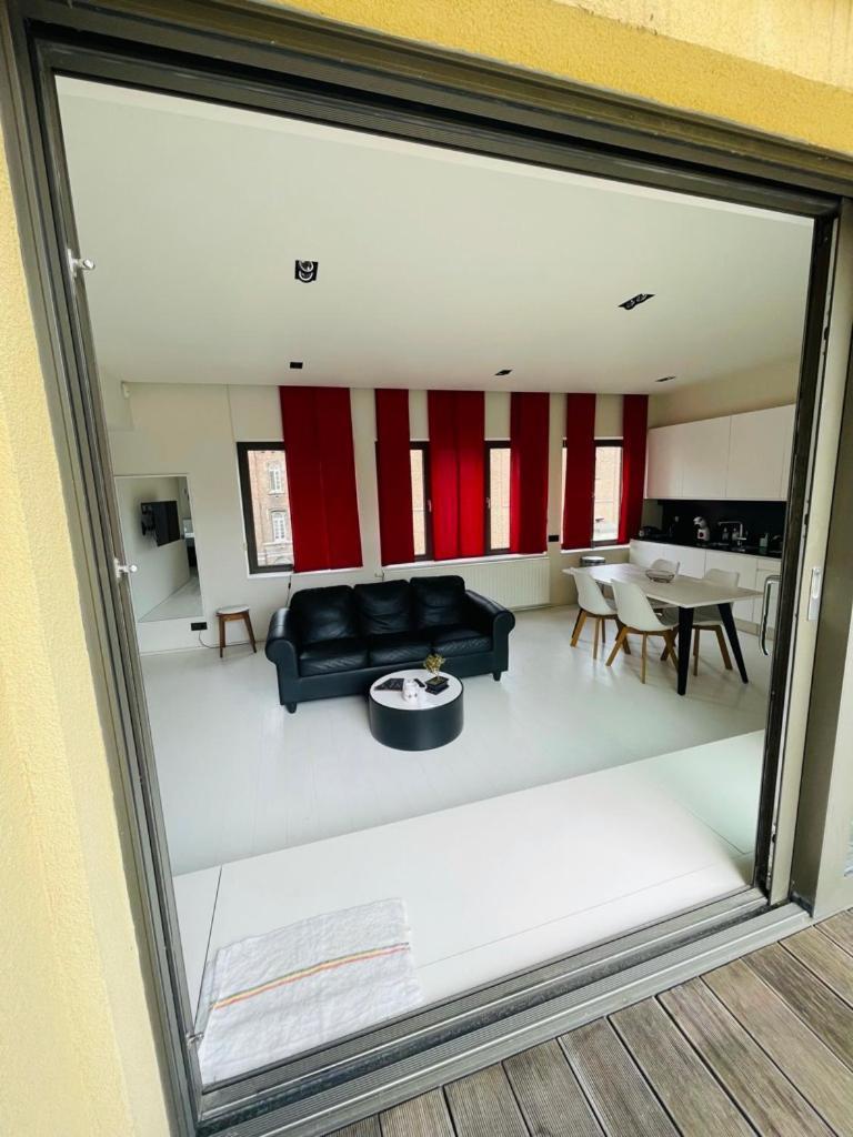 Down Town Penthouse With Private Parking Appartement Brussel Buitenkant foto